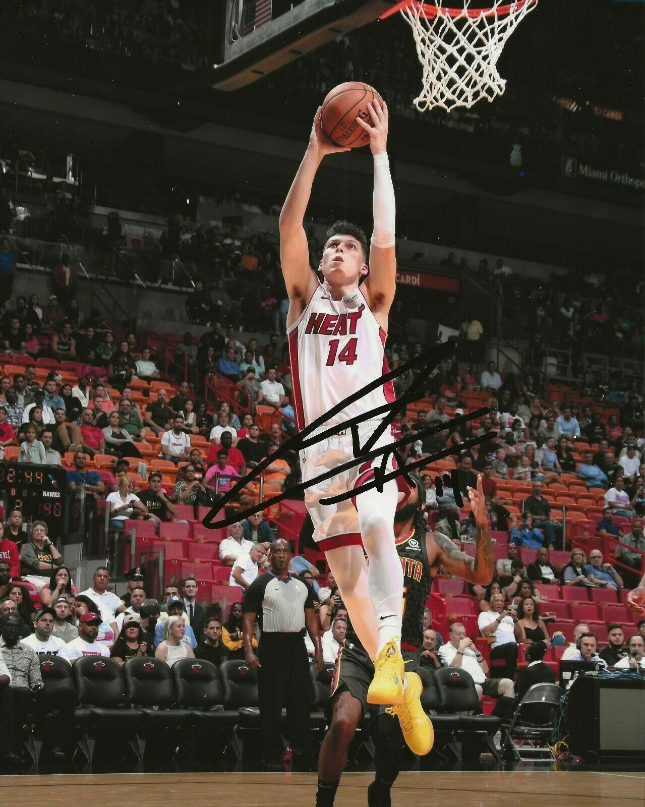 Tyler Herro Autographed Signed 8x10 Photo Poster painting ( Heat ) REPRINT