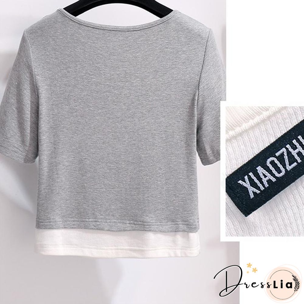 Fashion Sports Two-Piece Set P11709