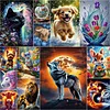 (Multi-Style)Animal Flower-Full Round Diamond Painting 30*40CM