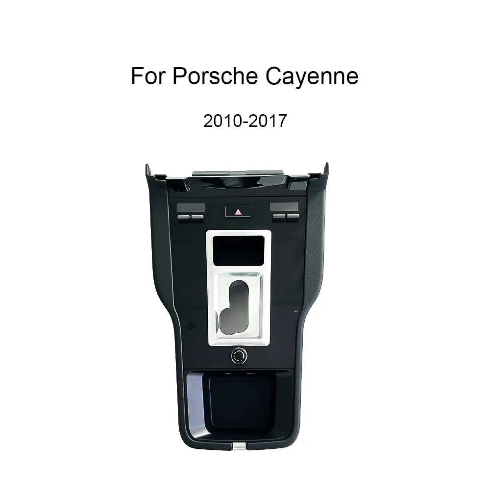 Black Touch Mittelkonsole Bedienelemente AC-Tastenfeld Trim-Upgrades F&uuml;r Porsche Cayenne 2010 &ndash; 2017