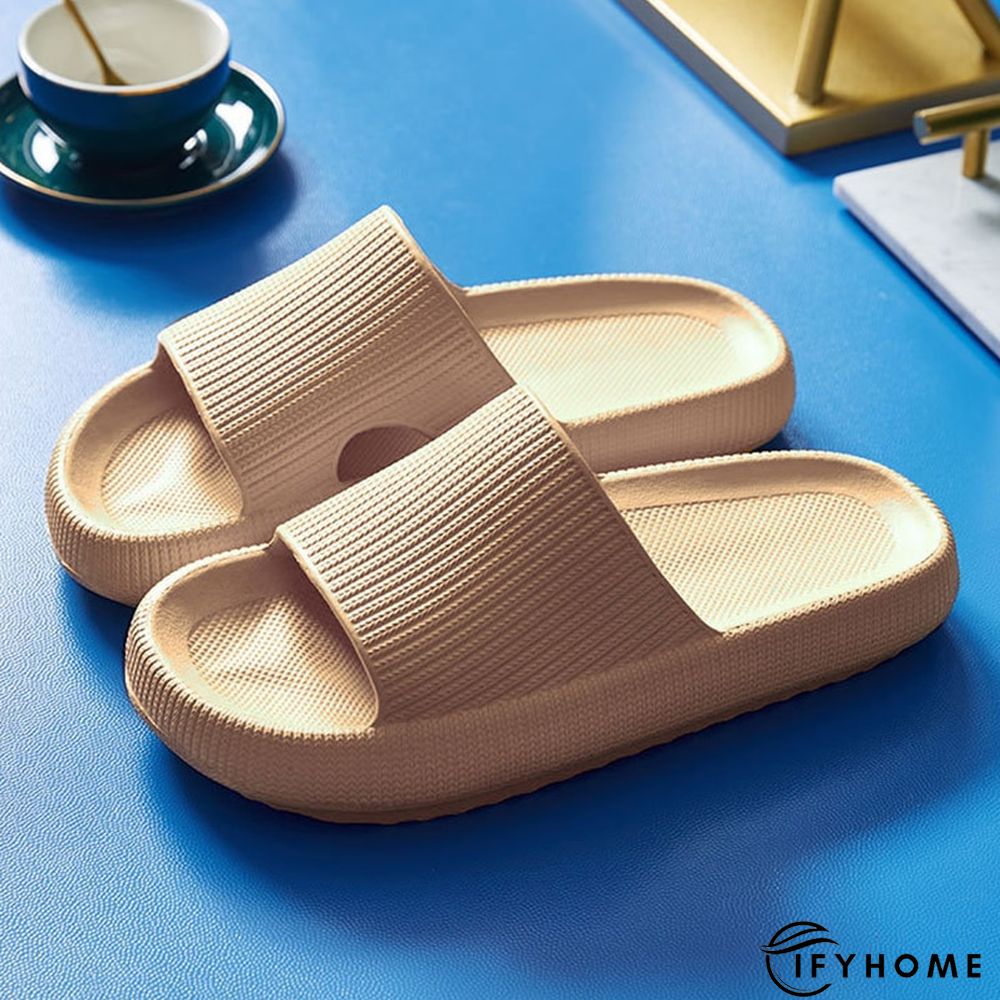Thick Platform Bathroom Home Slippers Women Fashion Soft Sole EVA Indoor Slides Woman | IFYHOME