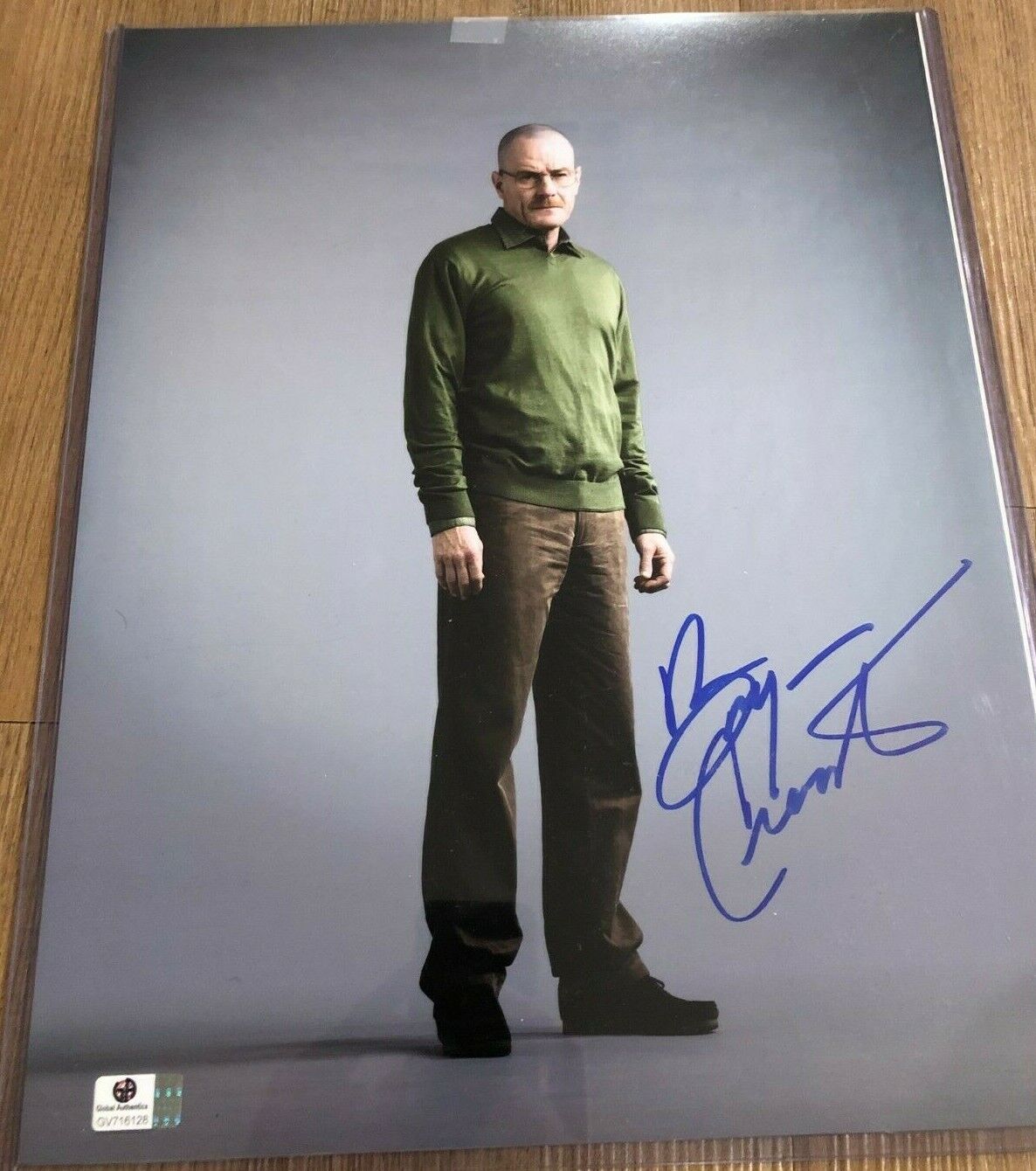 Bryan Cranston Breaking Bad Signed Autographed 11x14 Photo Poster painting COA (2)