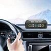 Tire Pressure Monitoring System with 4 Sensors USB/Solar TPMS for Car SUV Sedan
