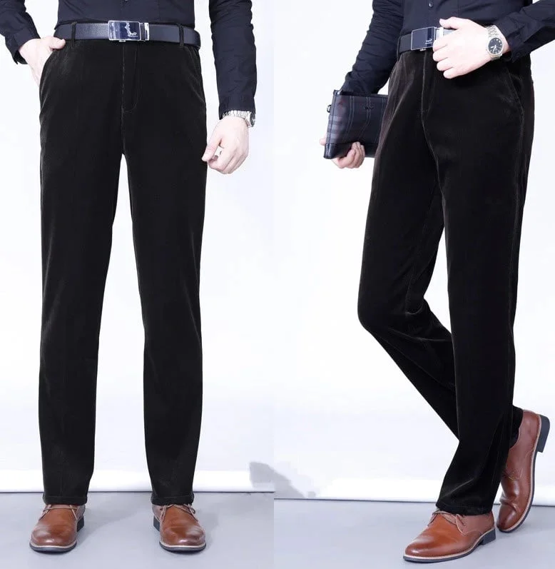 🔥FREE SHIPPING🔥 Men's Stretchy Corduroy Straight Long Pants