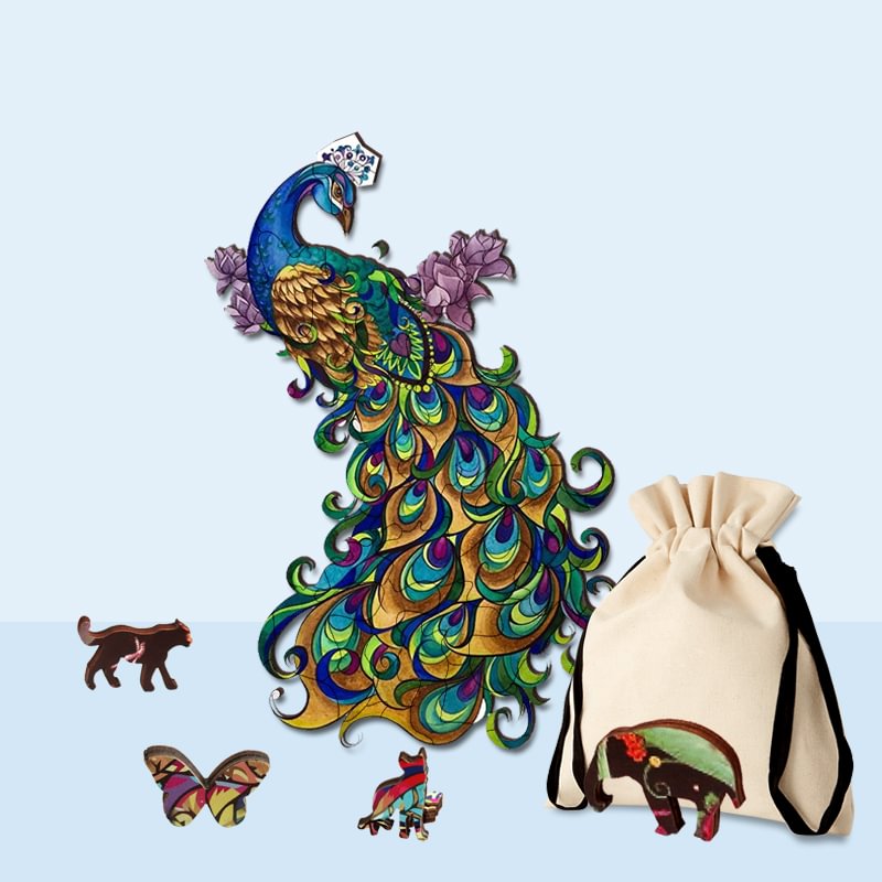 Ericpuzzle™ Ericpuzzle™Peacock Jigsaw Puzzle
