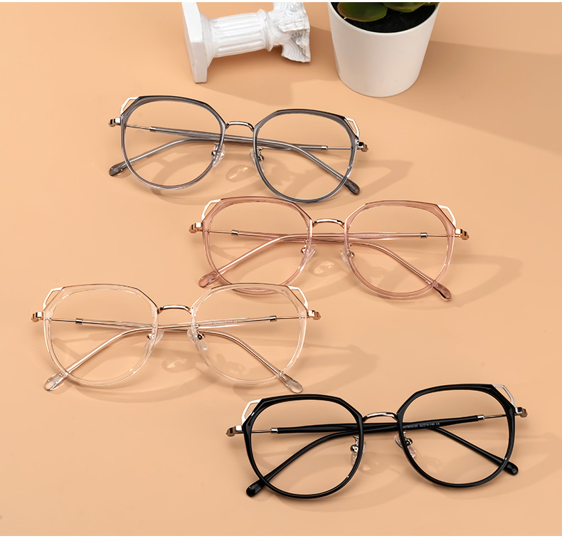 Ofelia Grau Geometrisch Brille