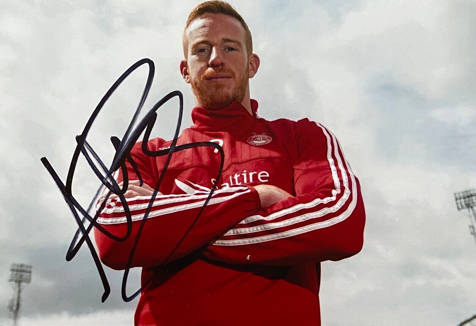 Adam Rooney Genuine Hand Signed 6X4 Photo Poster painting - Aberdeen