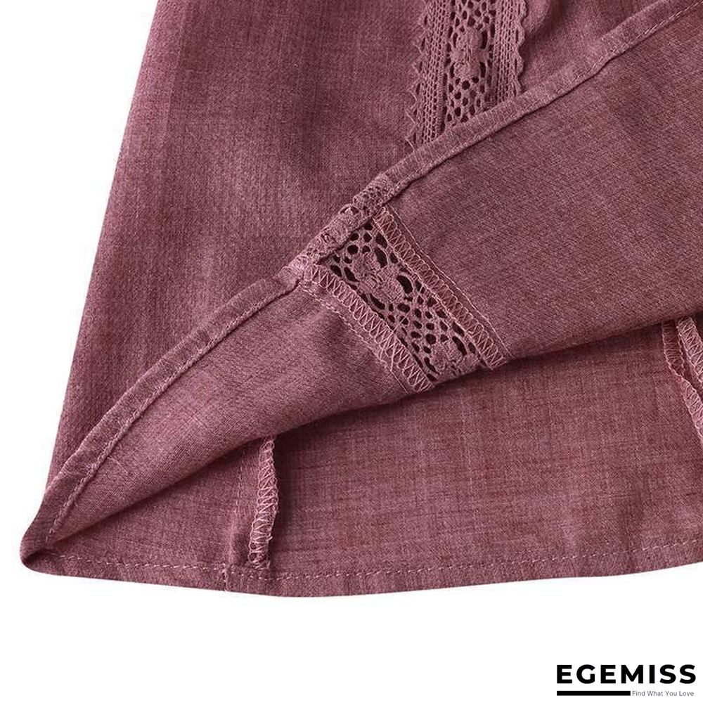 Plus Size White Cotton Tunic Beach Thin Bell Sleeve Casual Loose Oversized Blouse Tops | EGEMISS