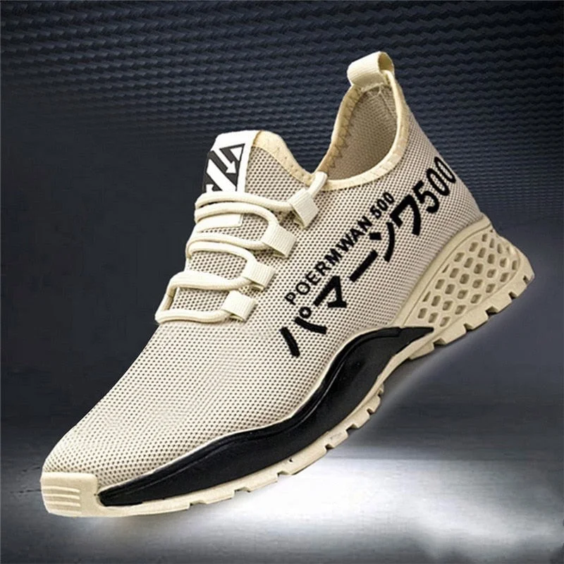 Male sneakers Thick Bottom Increase Mesh Breathable Tennis Female Casual Vulcanized Shoes Lace Up Platfrom Shoes 2021