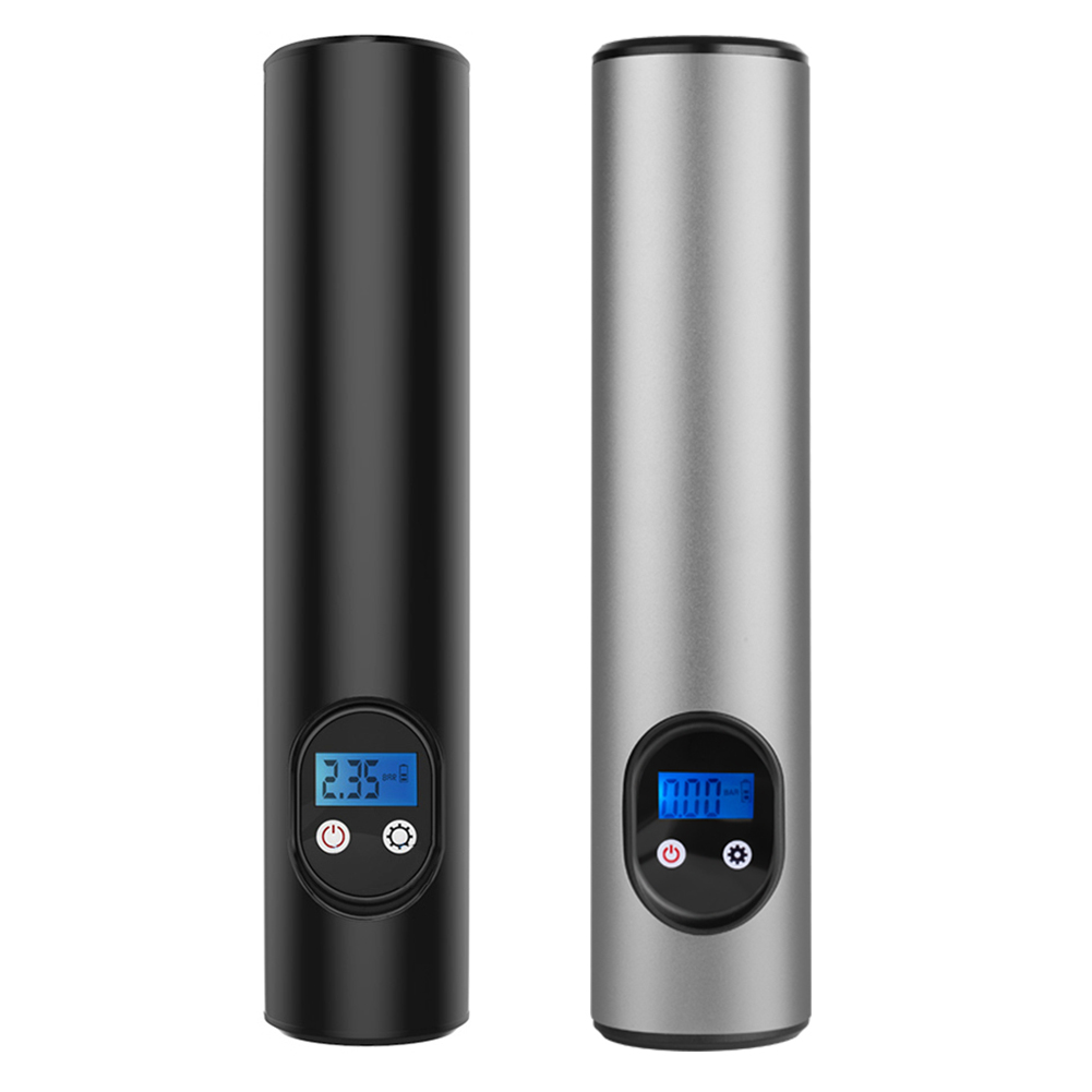 

M6 150PSI Air Pump Mini Rechargeable Air Compressor Car Tire Ball Inflator, Black, 501 Original