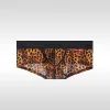 Men's Sexy Leopard Print U-Shaped Pouch Boxer Briefs