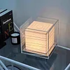 Modern Simple Wabi-Sabi Style LED Creative Atmosphere Glass Table Lamp