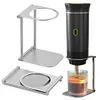 Aluminum Alloy Coffee Drip Holder Foldable Espresso Filter Station Rack for Home