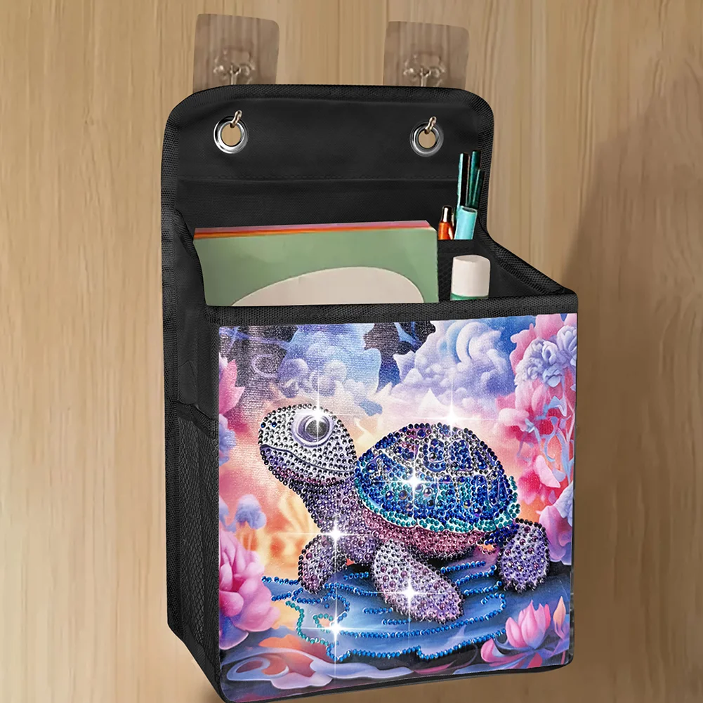 DIY Sea Turtle Diamond Painting Storage Bag Diamond Art Sundries Holder Bag