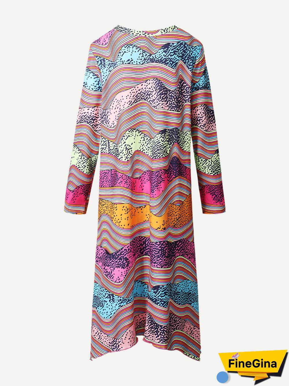 Loosen Vintage Knitting Dress