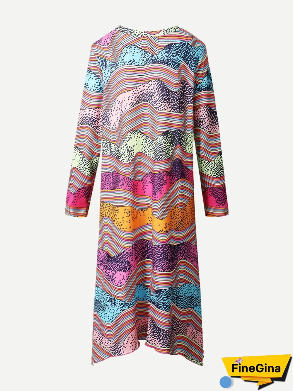 Loosen Vintage Knitting Dress