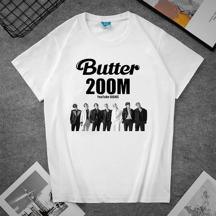 방탄소년단 Butter Album Fashion T-shirt