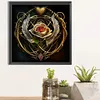 uk.everydayedeals Diamond Painting - Round AB Drills - Rose Love(45*45cm)