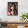 >SALE<5D DIY Full Round Drill Diamond Painting Fairy Kit Home Decor Art Craft 30x40cm