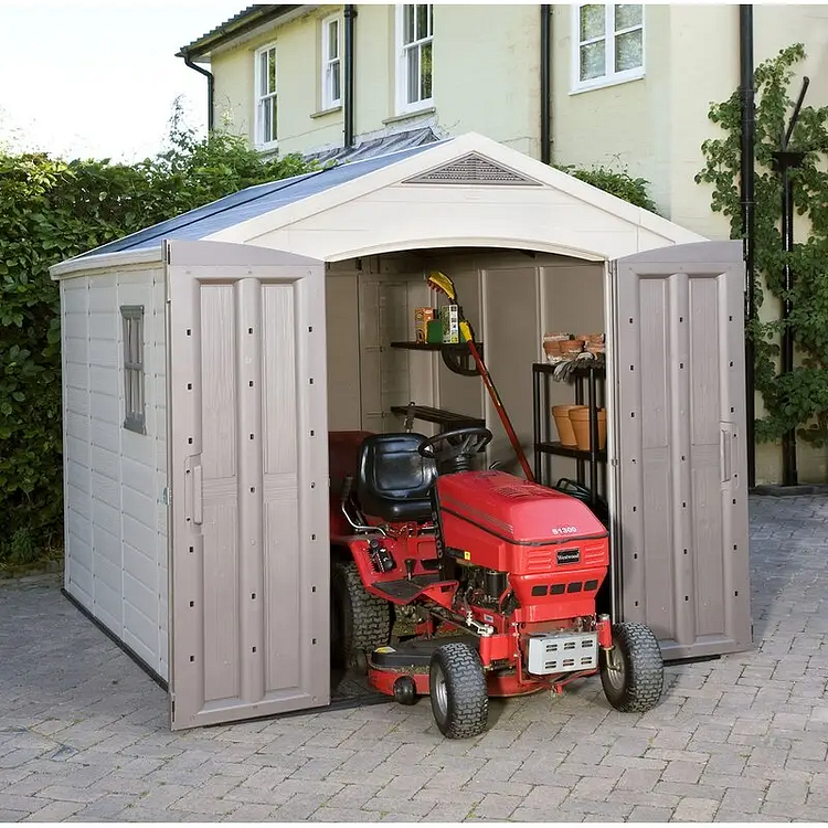 🔥kukelife🔥Docenin™Factor 8 ft. W x 11 ft. D Resin Storage Shed
