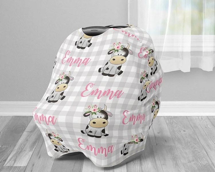 Personalized Baby Car Seat Canopy| Canopyl17