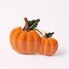 Halloween Orange Pumpkin Golden Silver Napkin Ring