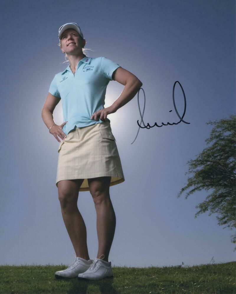 ANNIKA SORENSTAM SIGNED AUTOGRAPH 8X10 Photo Poster painting - HOT US OPEN CHAMPION, SEXY GOLFER