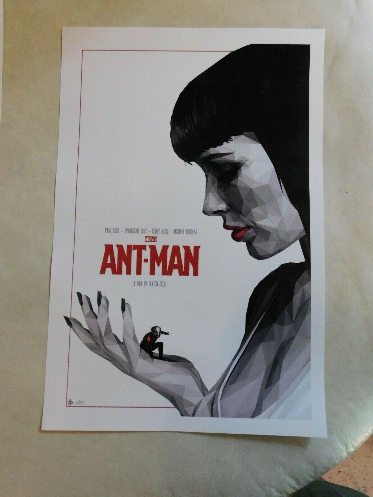 Antman 11x17 promo poster B7