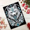DIY Fox Special Shaped Diamond Painting Notebook