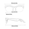 BT Smart Glasses Real-Time 150+ Language Translation Bone-Conduction Music Glasses Built-in Speakers Voice Control for Men Women Sports Cycling Running
