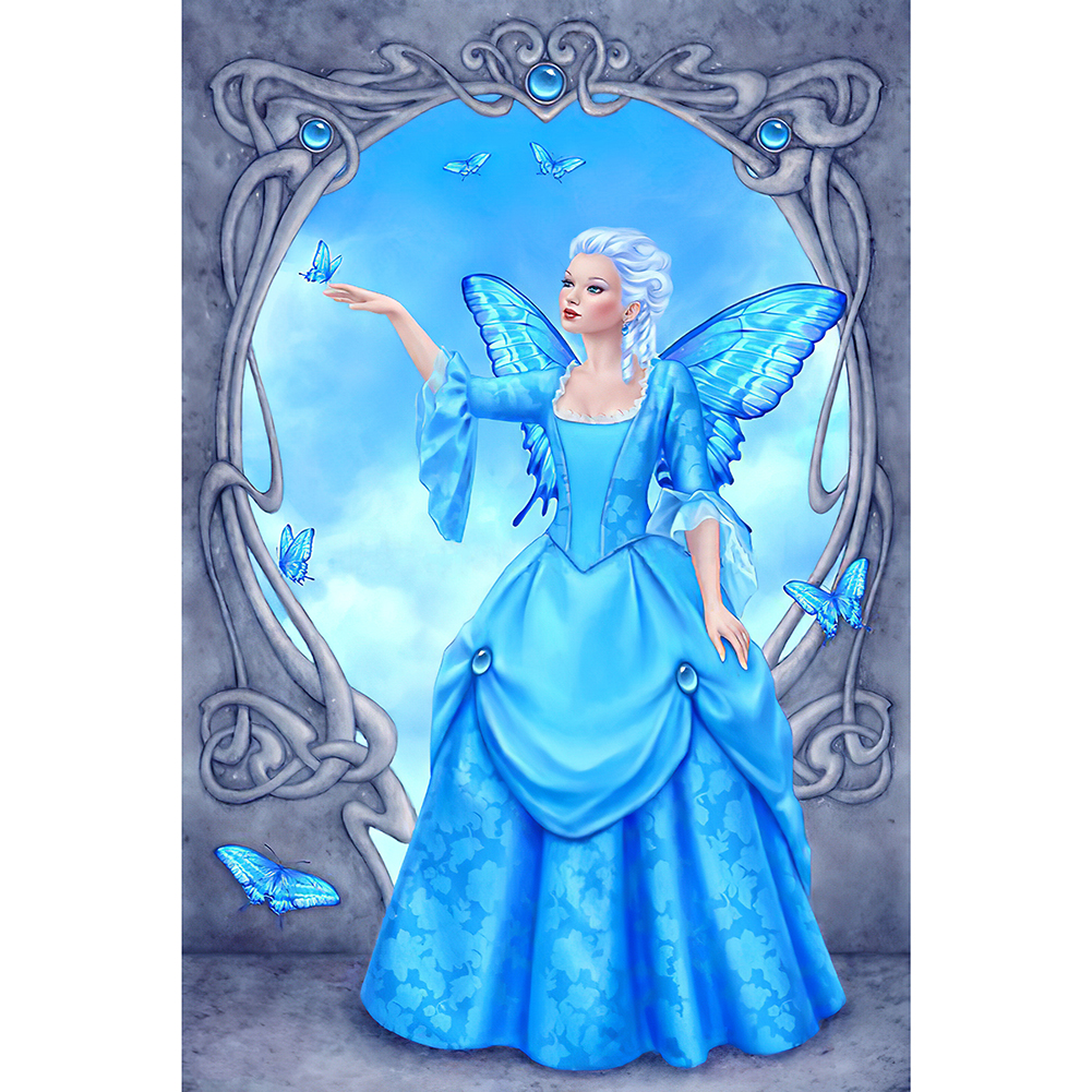 

Butterfly Angel - Round Drill Diamond Painting - 30*45CM, 501 Original