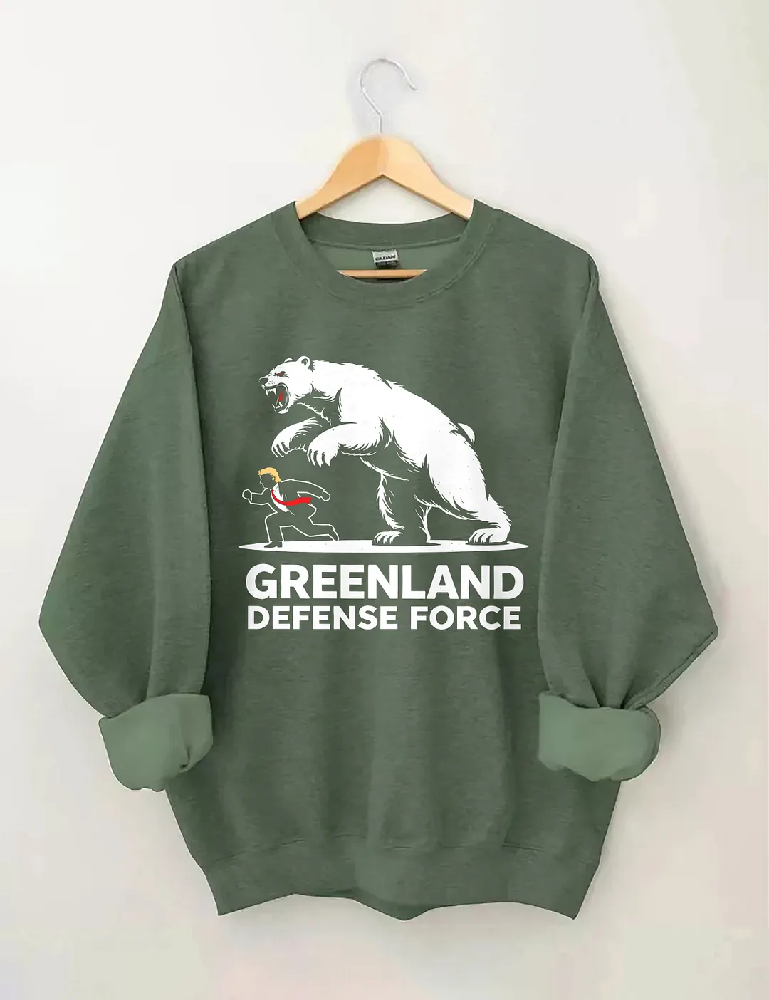 Greenland And Defense Force Sweatshirt