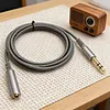 6.35mm Headphone Extension Cable Wear Resist Male To Female TRS Adapter Cord Multi-Purpose Hi-Fi Sound Stereo Extender Cord for IPhone/Headset/Smartphones