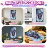 Moonlight Dreamcatcher Wolf Special Shaped 5D DIY Partial Drill Diamond Painting Kits for Adults Beginners Home Decor Diamonds Dots Gem Art Kits Large Size 15.75x27.56inch