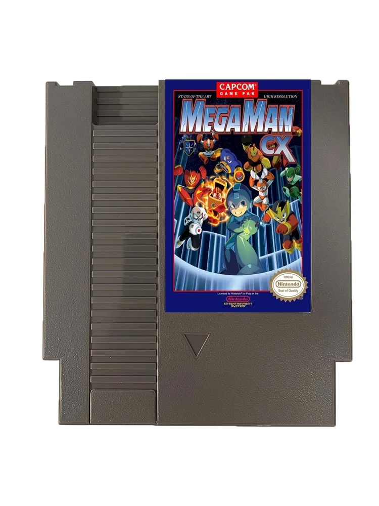 Megaman CX NES For Nintendo Entertainment System Console - 8 Bit Game Cartridge