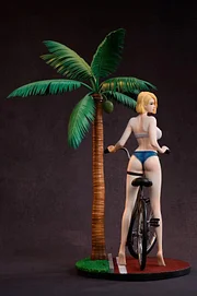 In-Stock SPICYCHICKEN(S.c)  - Summer Girl with Bike 1/6 Statue GK