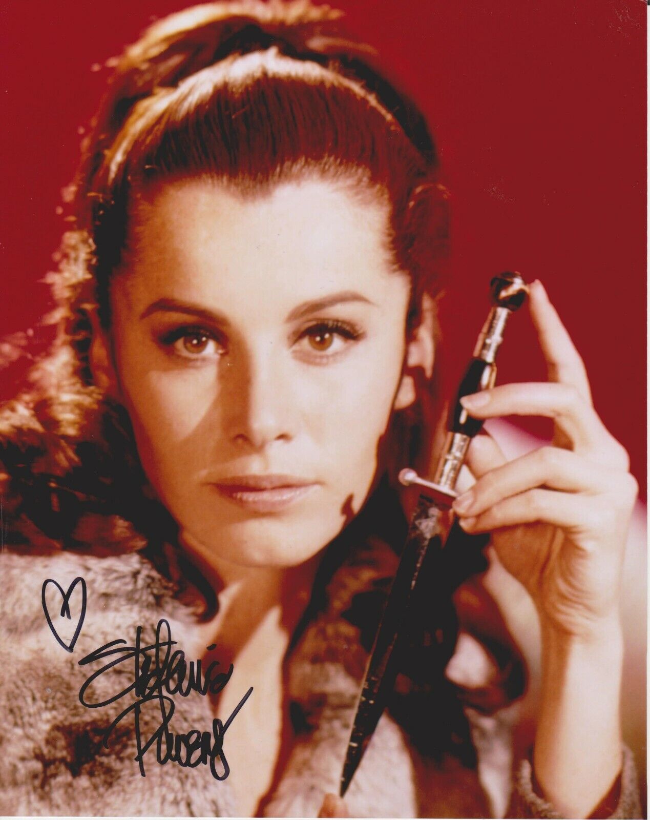 Stefanie Powers Original 8X10 Photo Poster painting #26 Signed In Person At Hollywood Show