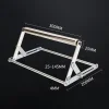 Thickened cutting machine bracket long material auxiliary support frame balance bracket lifting adjustable roller bracket foldable