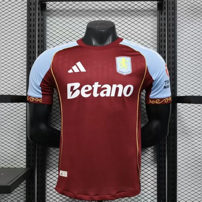 Player Edition - Aston Villa 25/26 Home Football Jersey