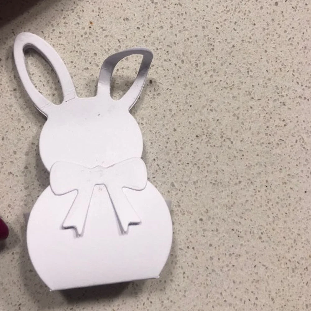 Easter 3D Effect Bunny Box Metal Cutting Dies DIY Box Scrapbooking Paper Stencil Card Decorative Craft Embossing Die Cuts