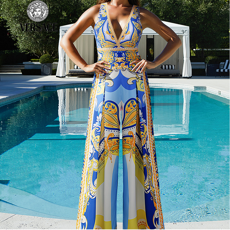 【Versace】Τυπωμένα ολόσωμα μαγιό και φούστες