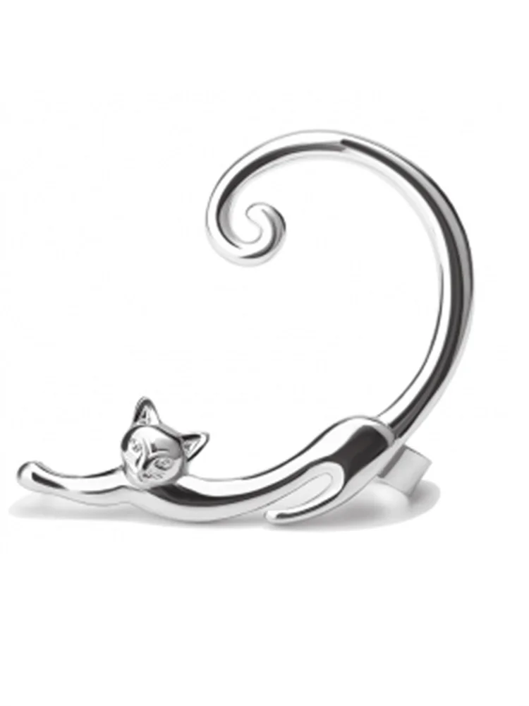 Unique Cat Inspired Hook Earrings