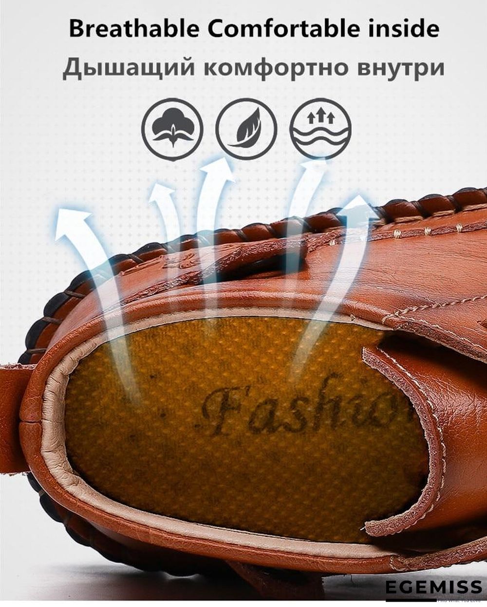 Cow Split Leather Men Boots Comfortable Boots Men Footwear Rubber Ankle Boots Men's Shoes | EGEMISS