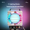 Searchlight Desktop Fan Ornament Small Portable Ambient RGB Night Light