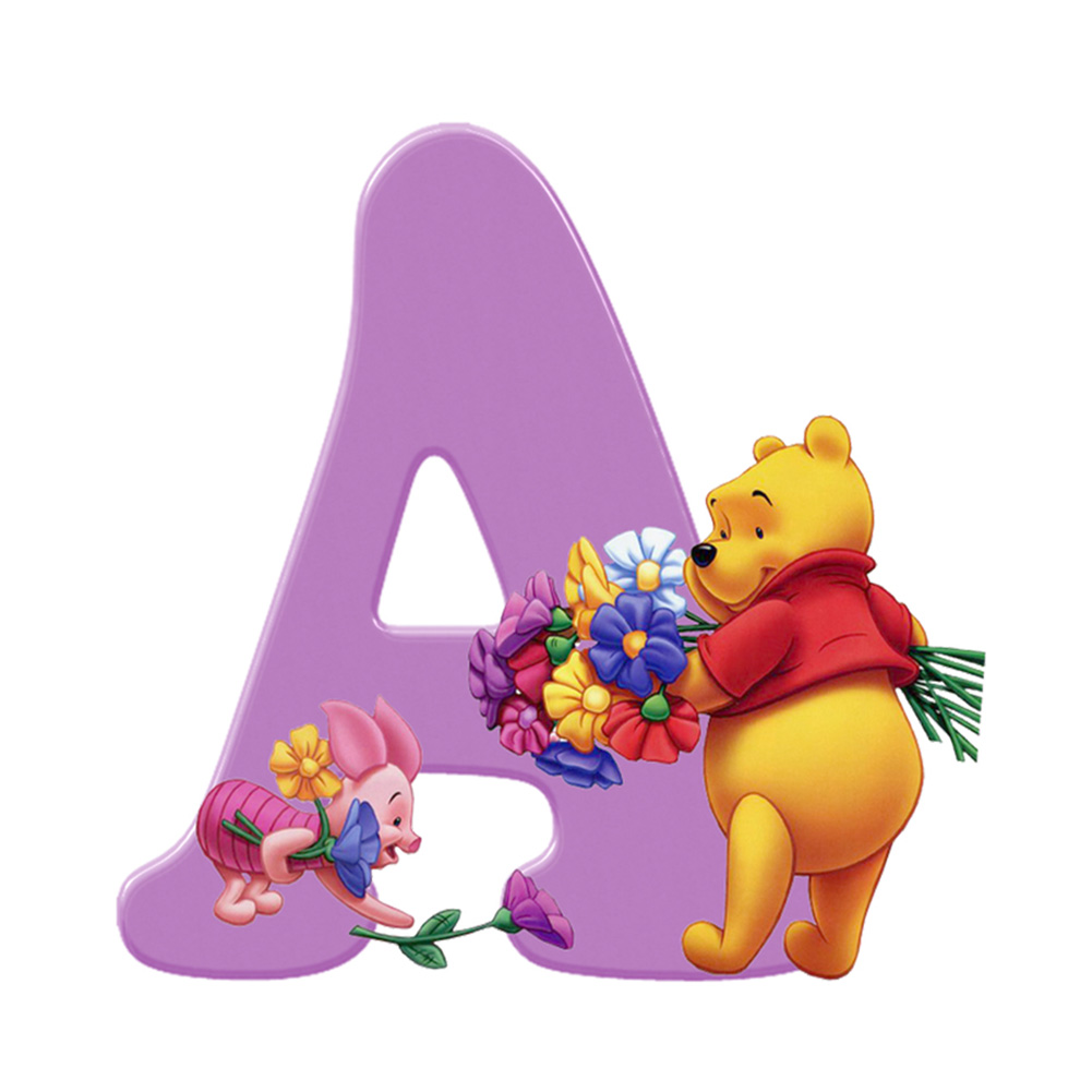 

Cartoon Letter A - Round Drill Diamond Painting - 30*30CM, 501 Original