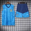 2024/2025 Palmeiras pre-match training Sky Blue Jersey+Shorts 1:1 Thai Quality