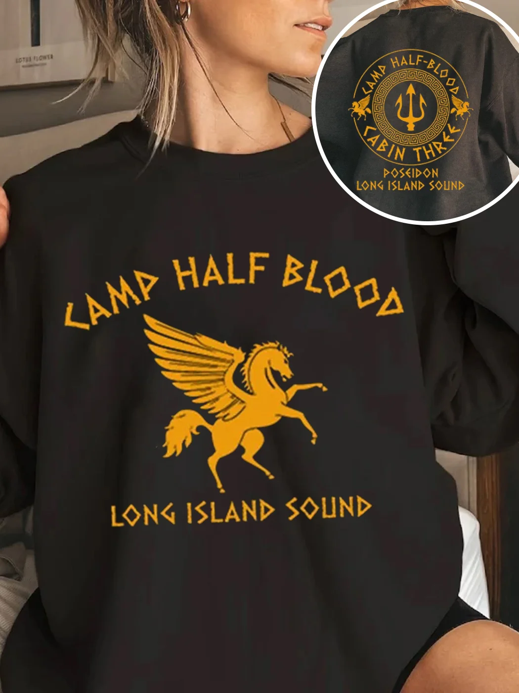 Camp Half Blood, Heroes Of Olympus Sweatshirt / DarkAcademias /Darkacademias