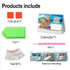 2026 Calendar Diamond Painting Kit DIY Diamond Art Desk Calendar for Home Office