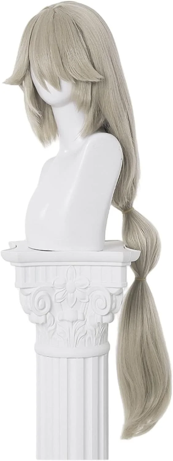 Azuiblc ゼンレスゾーンゼロ リナ コスプレ ウィッグ 亜麻色 ロング