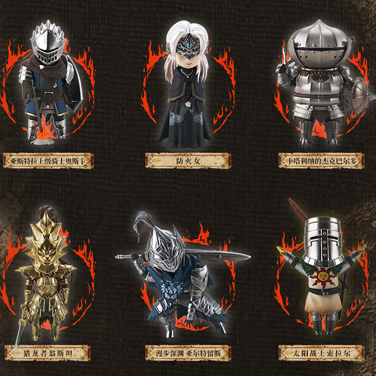 Dark Souls Series Trading Figures Vol.1 Box of 6 Figures